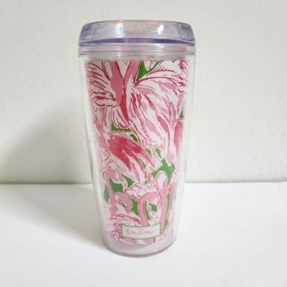 Lilly Pulitzer Flamingo Tumbler1
